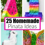 Watermelon, number one, unicorn, and butterfly pinata.