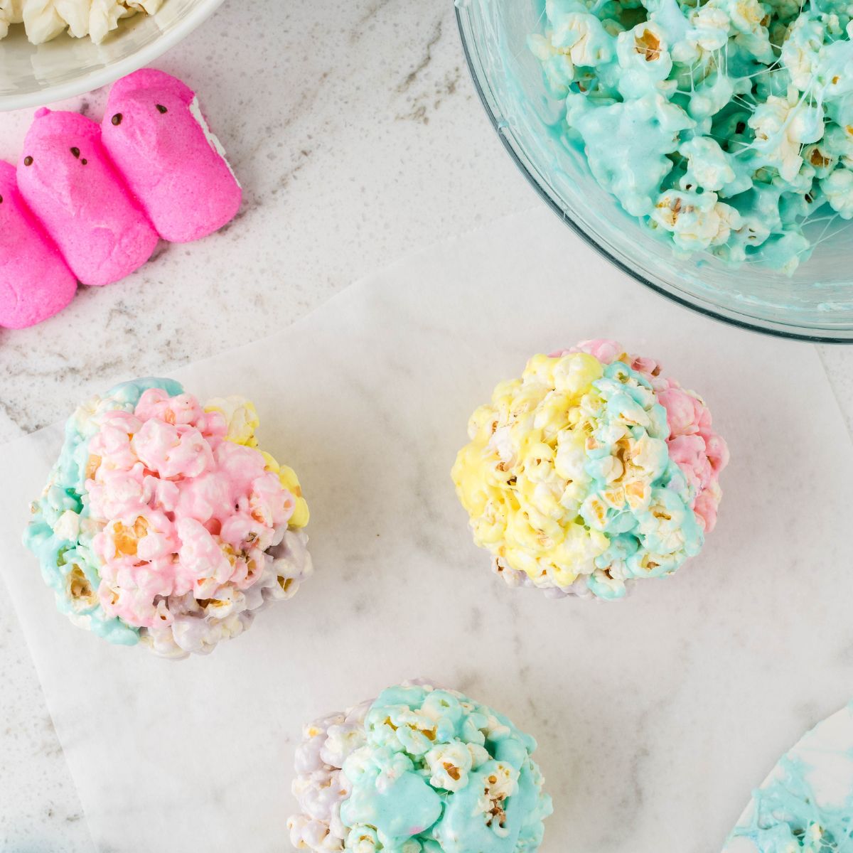 Peeps Popcorn Balls Good Party Ideas