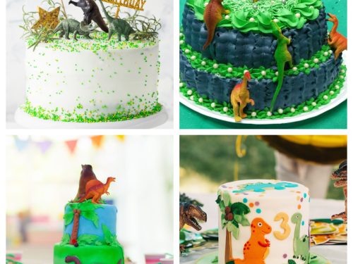 Dinosaur Layer Cake - Classy Girl Cupcakes