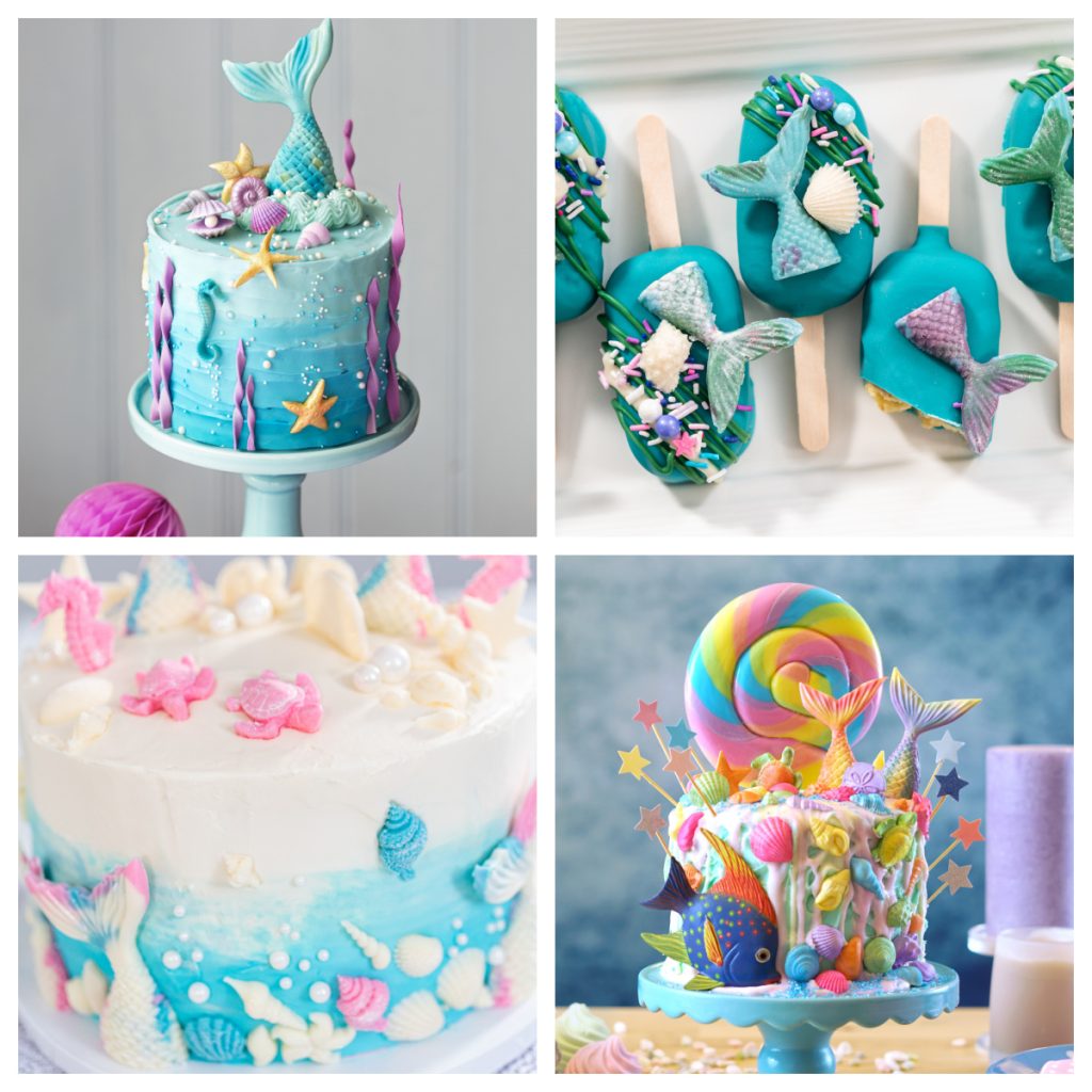 little mermaid cake