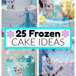 Elsa and Olaf birthday cakes.