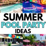 Four different pool parties.