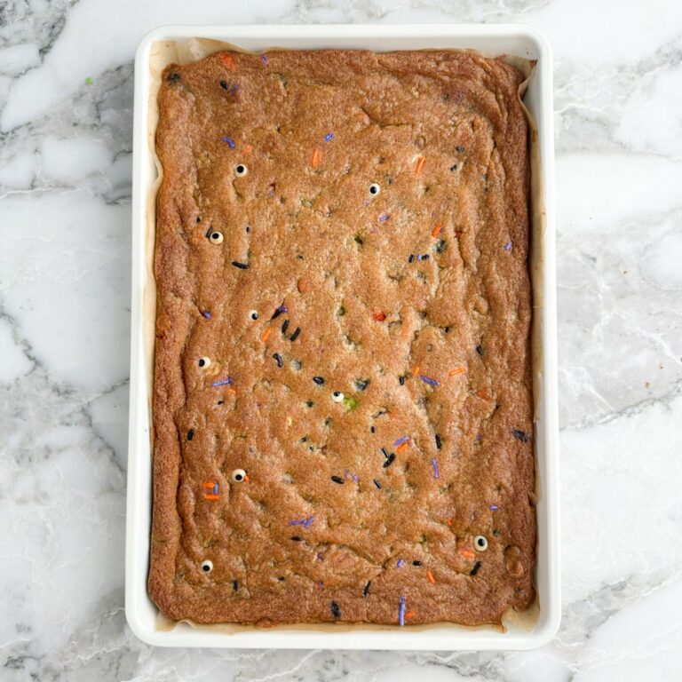 Sheet Pan Halloween Cookie Bars Good Party Ideas